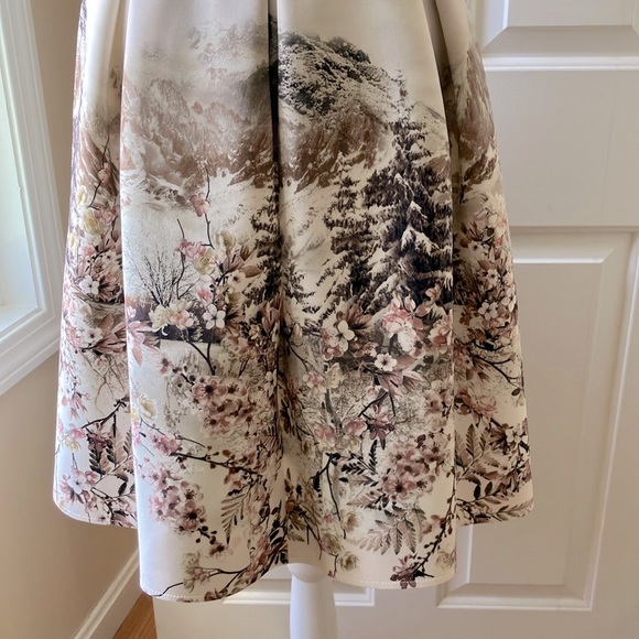 JAKIOO A-line Skirt Floral Pattern Multicolor Size S/M - Picture 10 of 15